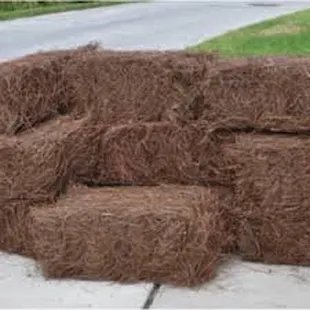 Baled Pine Straw