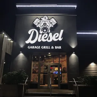 Front of the restaurant