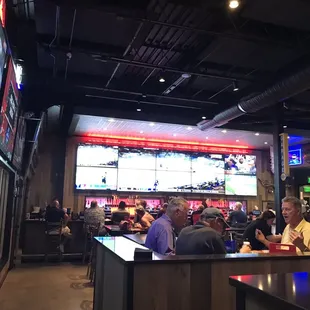 Looking into the Bar area