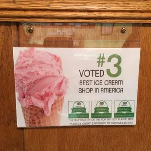 #3 Best Ice Cream Shop in America
