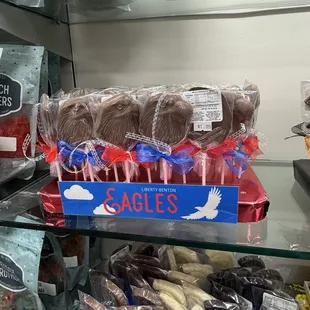Chocolate Eagle Suckers