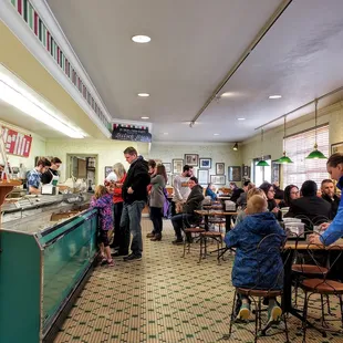 Ice Cream Area at Dietsch Brothers West Main Findlay