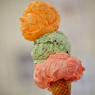 Triple dip cone of ours