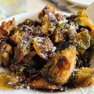 Brussels sprouts with balsamic