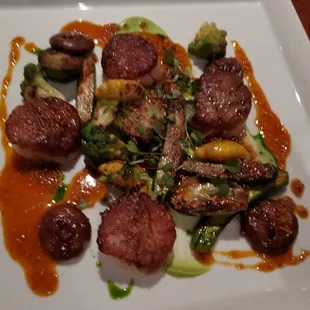 Pan Seared Diver Scallops