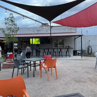 Huge backyard patio I didn&apos;t even know existed!