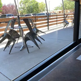 Patio Seating Area.