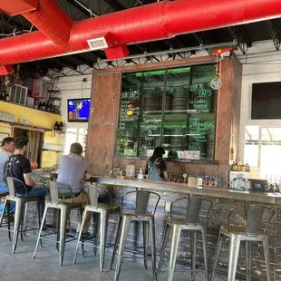 I love the rustic atmosphere.