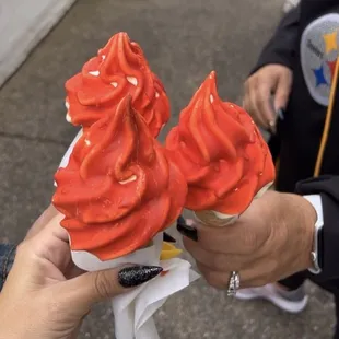 Cherry Dip soft serve!