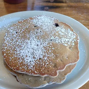Blueberry pancakes