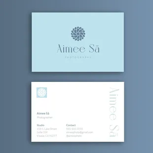 Aieme Sa Photography, Logo Design and Business Cards (Visalia, CA)