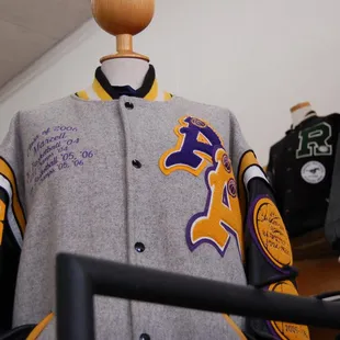 Fully Custom, from the cuffs to the extensive artwork on the back, Letterman Jackets. Serving Fairfield, Armijo, Rodriguez, and more!