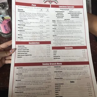 menu 2022