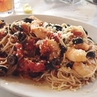 Shrimp Spaghettini