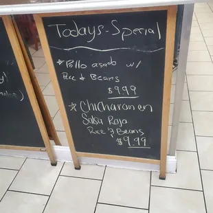 Today&apos;s Special