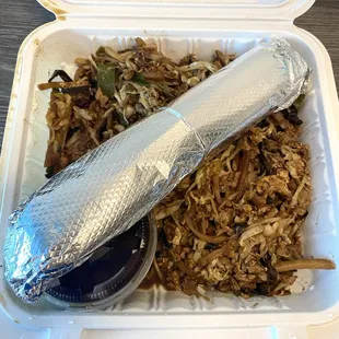 10/4/24 (fri): Take-out Moo Shu Pork!! A childhood fav of mine