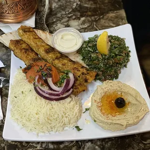 iraqi kabab (ch) $13.99