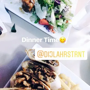 Dinner was delicious. The lamb kuzi was well done and the chicken sam was flavorful.