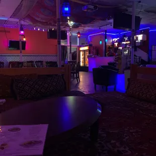 Hookah Bar section