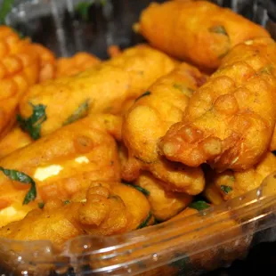 Paneer pakora delivered by Caviar