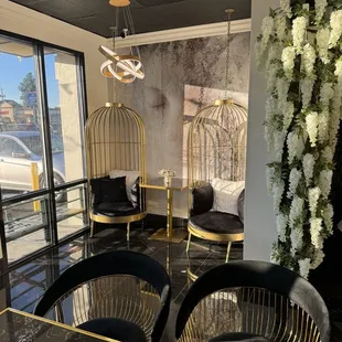 a view of the lounge area