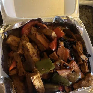 Spicy belan bean tofu