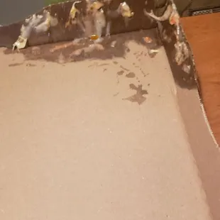 Top of box