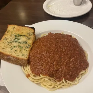 12 June 2023 Spaghetti w meat sauce :)