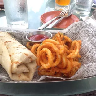 Mahi Mahi Wrap