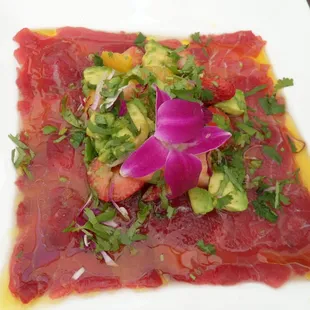 Tuna Carpaccio