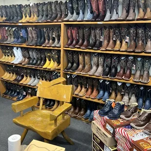 Boots galore