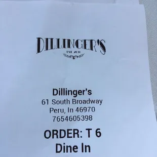 Dillingers