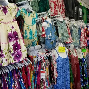 Children's and adult's dresses