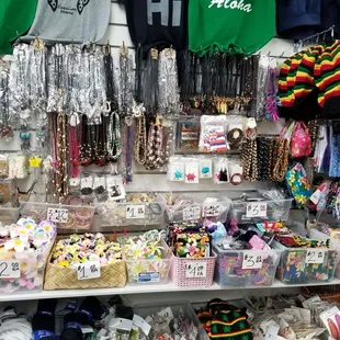 Jewelry, beanies, and accessories