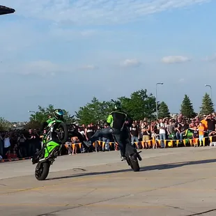 Stunt riders are cool!