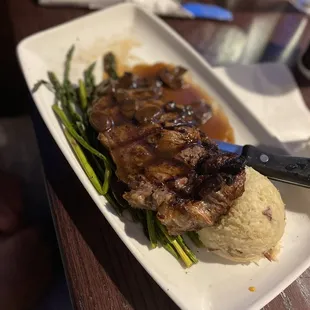 New York strip steak