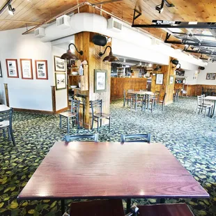 All indoor dining areas are open, but currently spaced 3-6 feet apart for customer comfort.