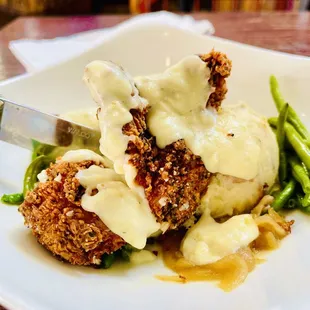 Chicken fried chicken