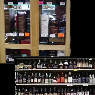 Hundreds of Spirits to choose from.