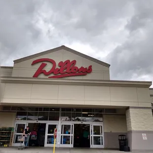 the front of the store