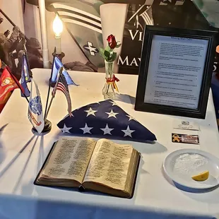 Memorial day missing man table