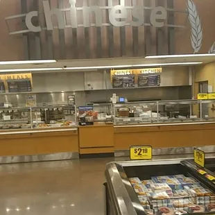 the inside of a grocery store