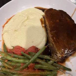 The dilly meatloaf is so good and such a generous portion you will have leftovers