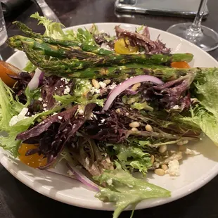 Asparagus salad