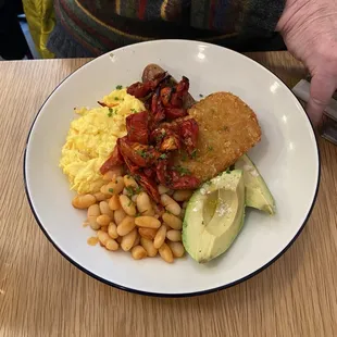 Breakfast plate - Great sampling of offerings