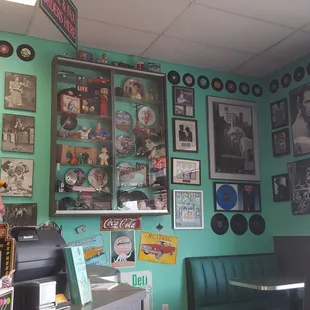 Elvis music and decor