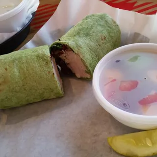 Sweet Leaf Turkey Wrap