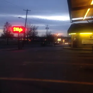 Easy to find this place at night.