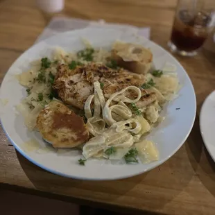 Blackened Chicken Alfredo