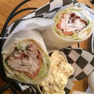 Chicken BLT wrap
